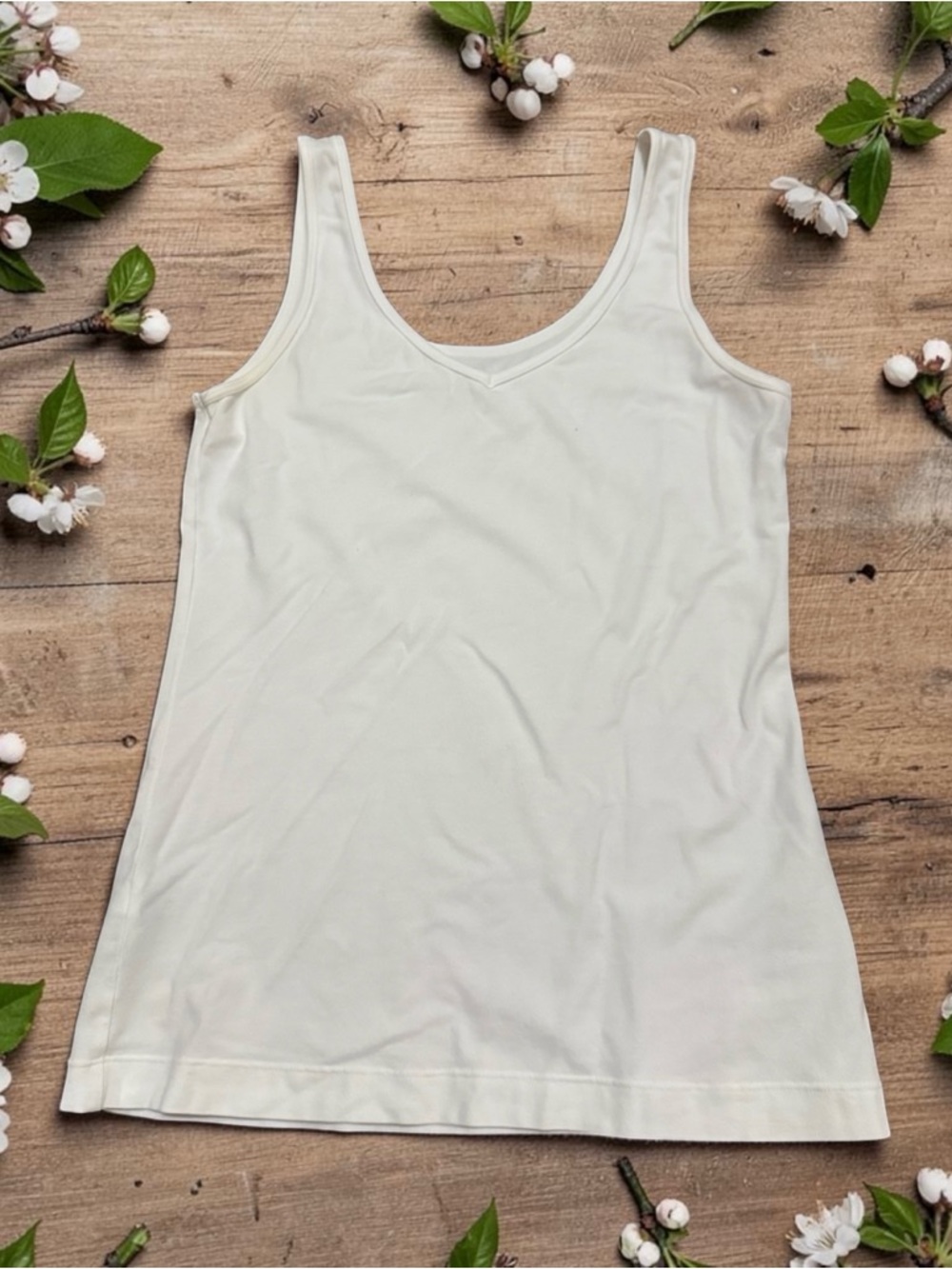 Felina Cream Scoop Neck Tank Top